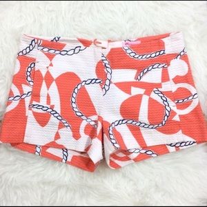 Lily Pulitzer Nautical Shorts